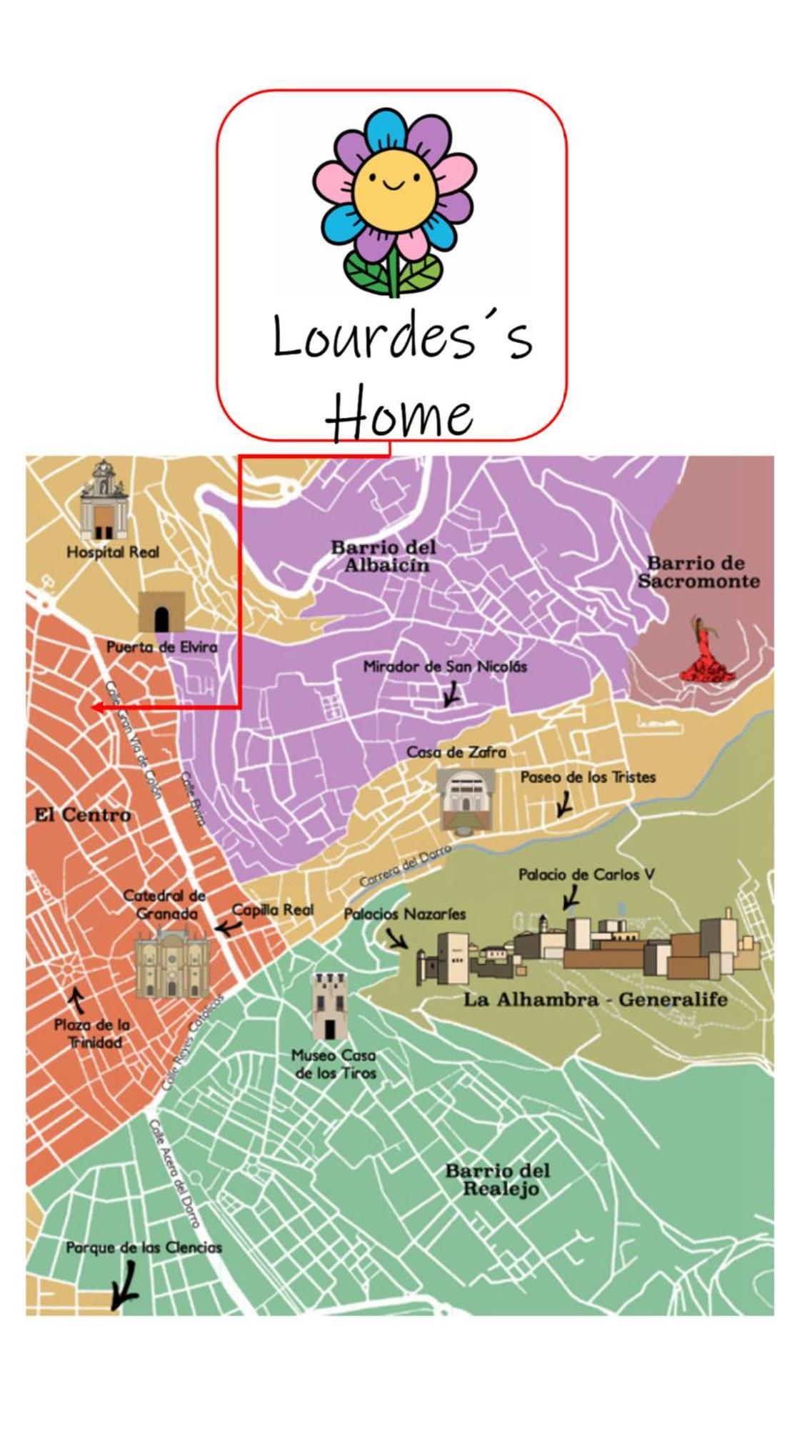 Lourdes'S Home Granada Ngoại thất bức ảnh